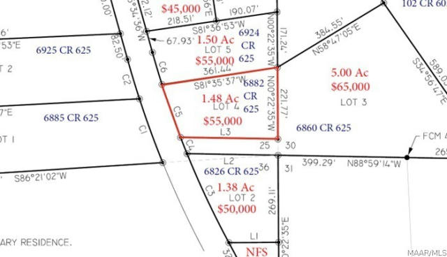 LOT 4 BLK A COUNTY ROAD 625, NEW BROCKTON, AL 36351 - Image 1